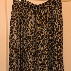 Banana Republic Leopard Skirt